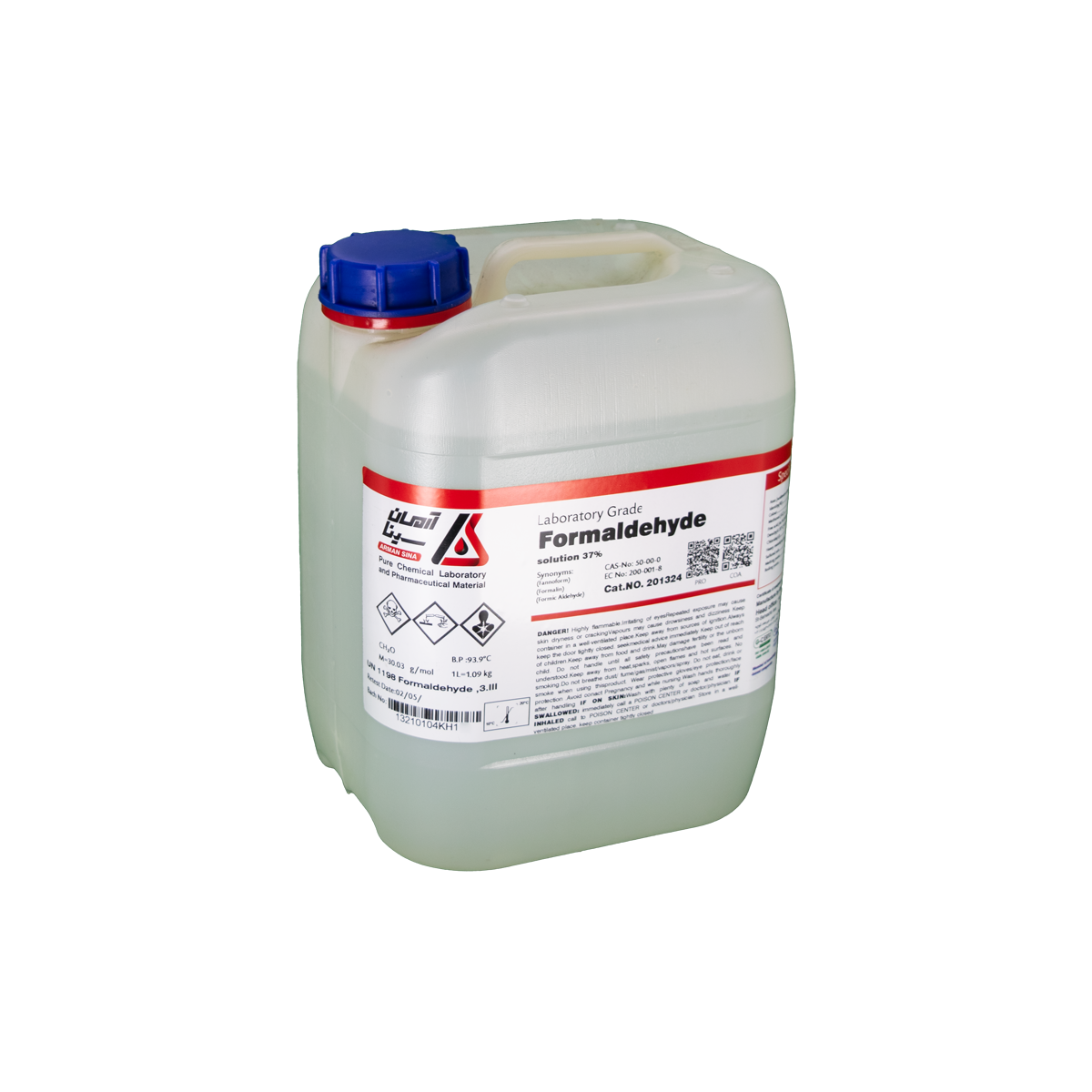 Formaldehyde solution 37% - تصویر 3
