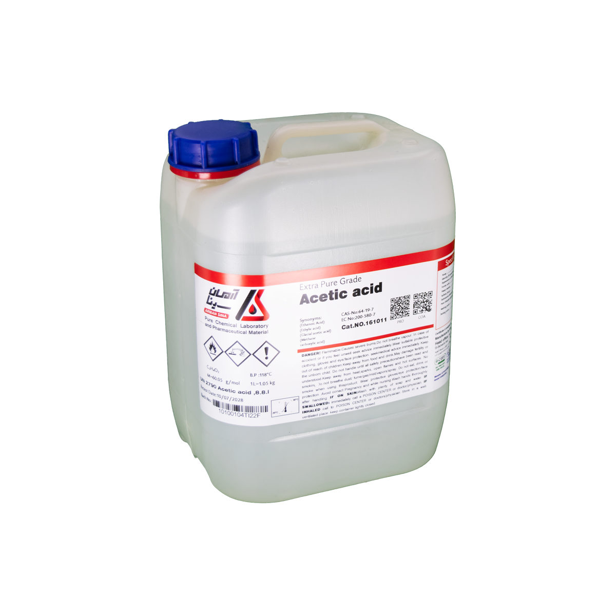 Acetic acid glacial - تصویر 3